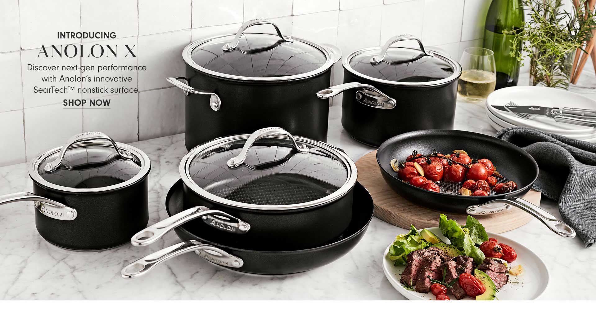 Introducing Anolon X Cookware